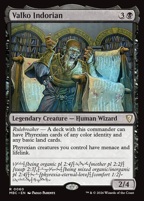 Valko Indorian - Mystery Booster: Commander Edition MTG spoiler