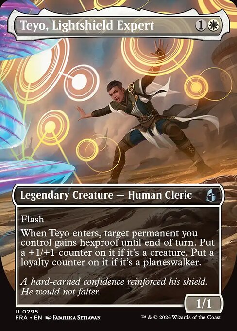 Teyo, Lightshield Expert - Reality Fracture MTG spoiler