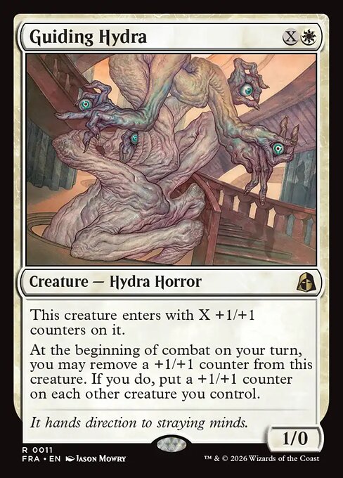 Guiding Hydra - Reality Fracture MTG spoiler