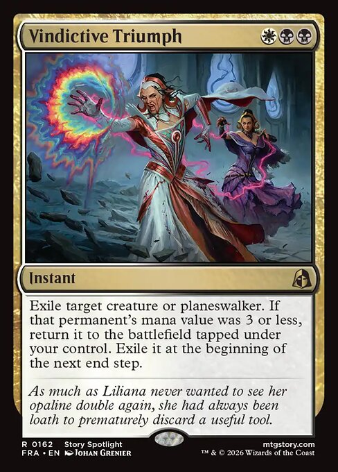 Vindictive Triumph - Reality Fracture MTG spoiler