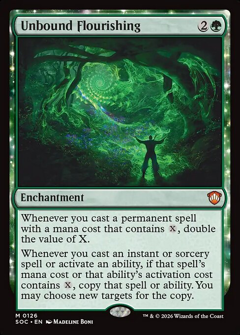 Unbound Flourishing - Secrets of Strixhaven Commander MTG spoiler