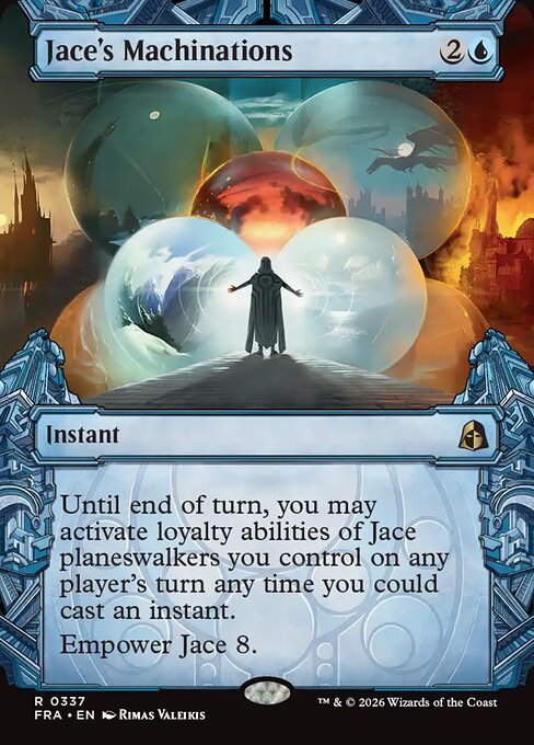 Jace's Machinations - Reality Fracture MTG spoiler