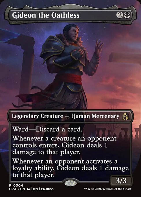 Gideon the Oathless - Reality Fracture MTG spoiler