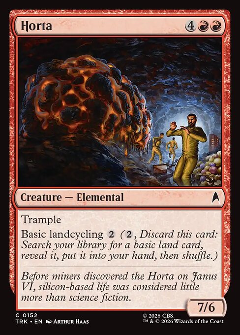 Horta - Star Trek MTG spoiler