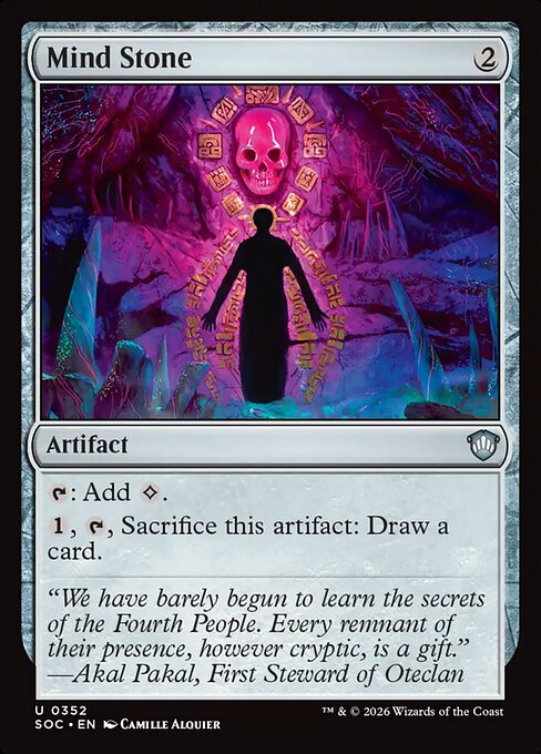 Mind Stone - Secrets of Strixhaven Commander MTG spoiler