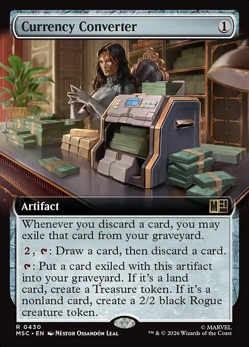 Currency Converter - Marvel Super Heroes Commander MTG spoiler