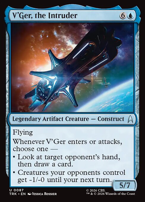 V'Ger, the Intruder - Star Trek MTG spoiler