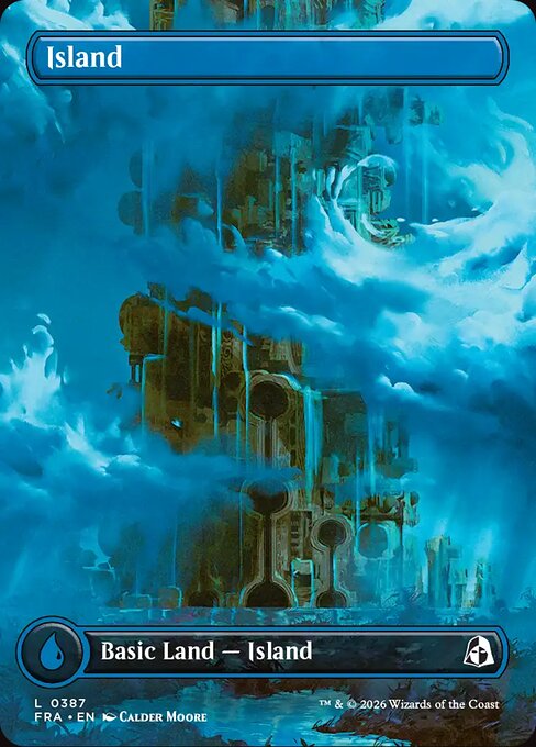 Island - Reality Fracture MTG spoiler