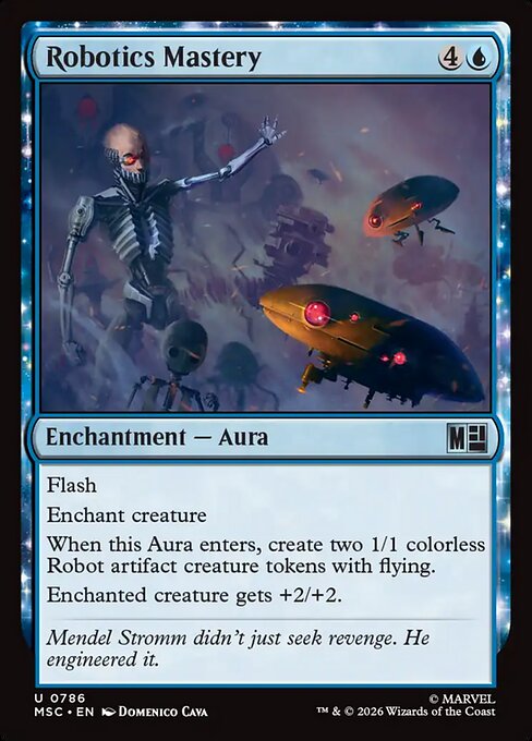 Robotics Mastery - Marvel Super Heroes Commander MTG spoiler