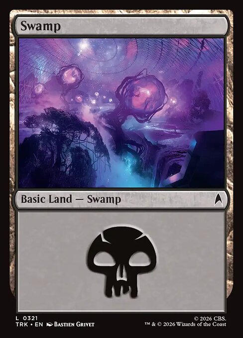 Swamp - Star Trek MTG spoiler