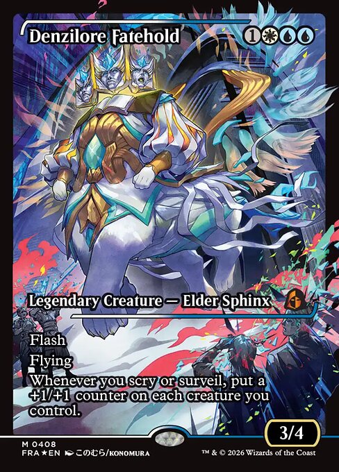 Denzilore Fatehold - Reality Fracture MTG spoiler