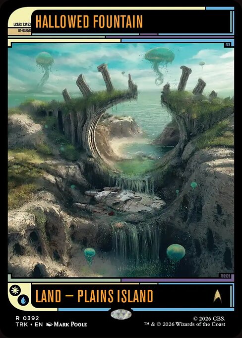 Hallowed Fountain - Star Trek MTG spoiler