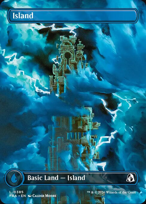 Island - Reality Fracture MTG spoiler
