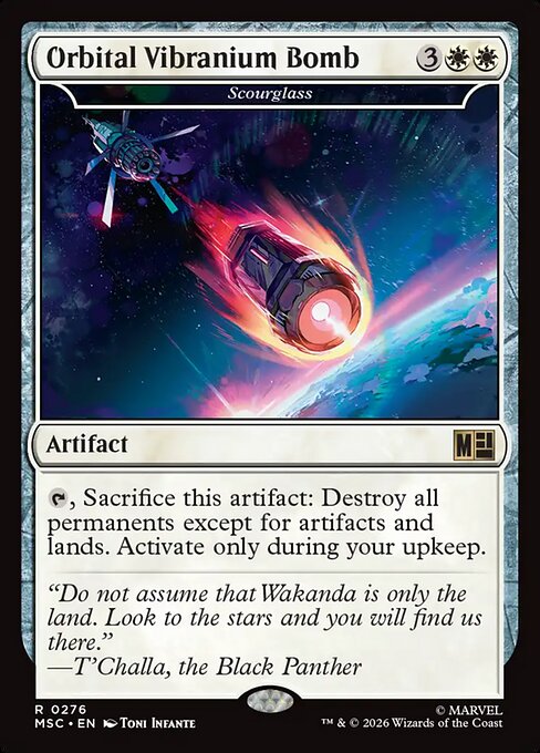 Scourglass - Marvel Super Heroes Commander MTG spoiler