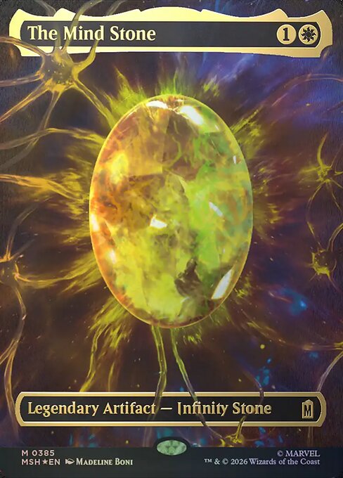 The Mind Stone - Marvel Super Heroes MTG spoiler