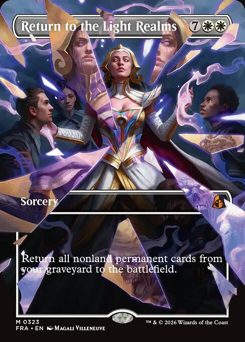 Return to the Light Realms - Reality Fracture MTG spoiler