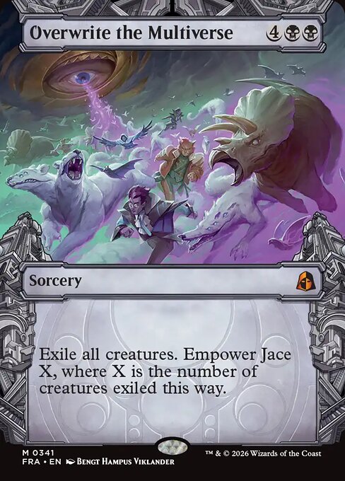 Overwrite the Multiverse - Reality Fracture MTG spoiler