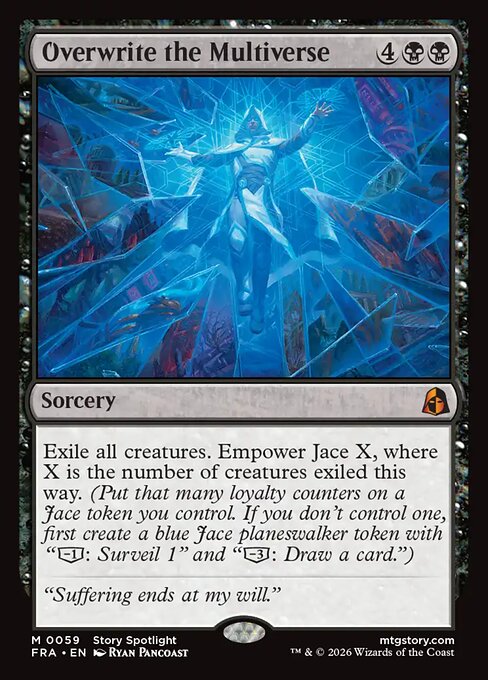 Overwrite the Multiverse - Reality Fracture MTG spoiler