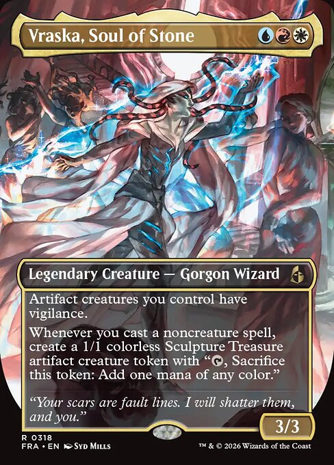 Vraska, Soul of Stone - Reality Fracture MTG spoiler
