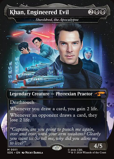 Sheoldred, the Apocalypse - Stardates MTG spoiler