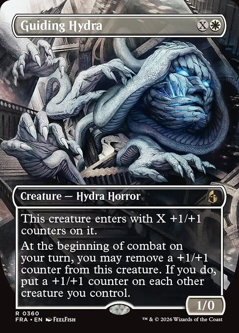 Guiding Hydra - Reality Fracture MTG spoiler