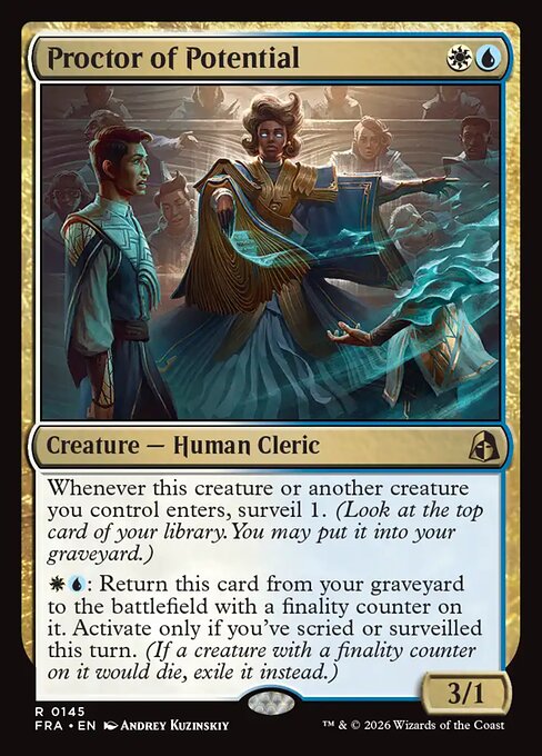 Proctor of Potential - Reality Fracture MTG spoiler