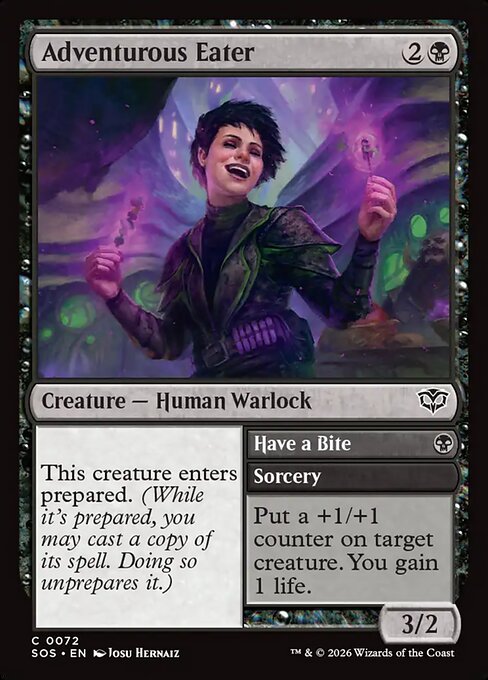 Adventurous Eater // Have a Bite - Secrets of Strixhaven MTG spoiler