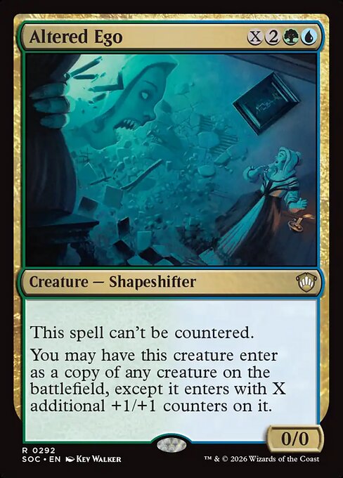 Altered Ego - Secrets of Strixhaven Commander MTG spoiler