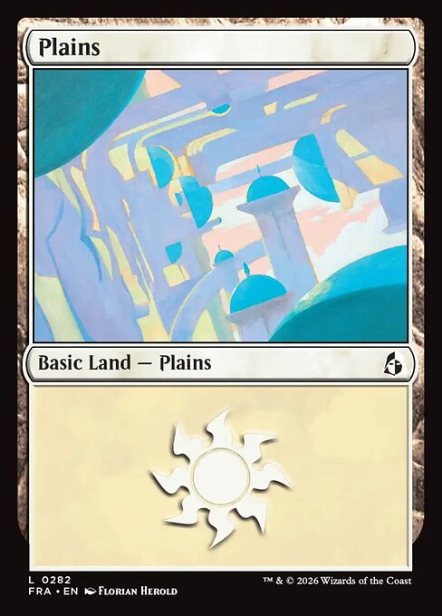 Plains - Reality Fracture MTG spoiler