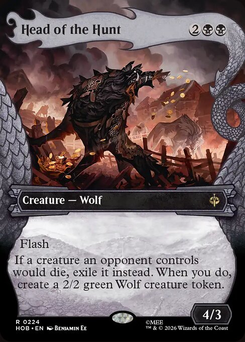 Head of the Hunt - The Hobbit MTG spoiler