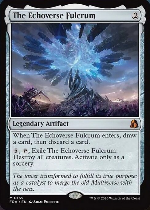 The Echoverse Fulcrum - Reality Fracture MTG spoiler