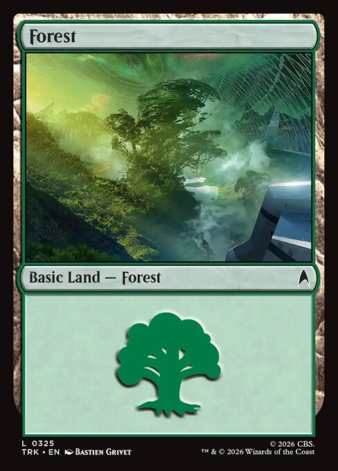 Forest - Star Trek MTG spoiler