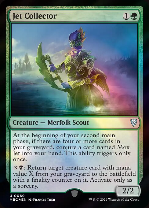 Jet Collector - Mystery Booster: Commander Edition MTG spoiler