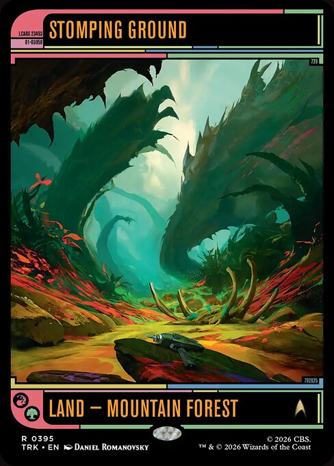 Stomping Ground - Star Trek MTG spoiler