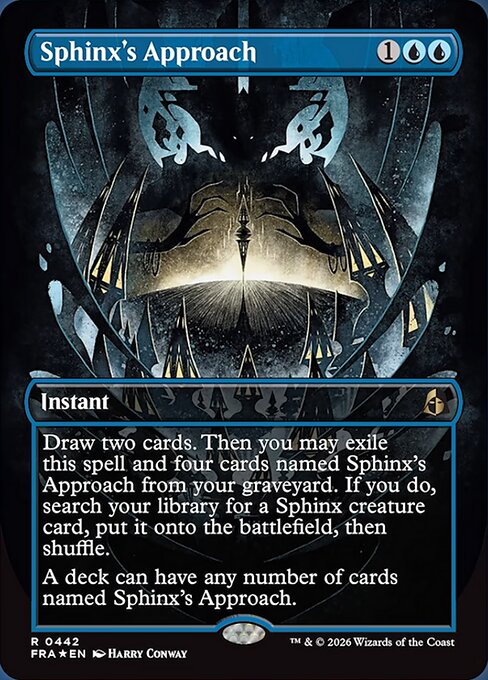 Sphinx's Approach - Reality Fracture MTG spoiler