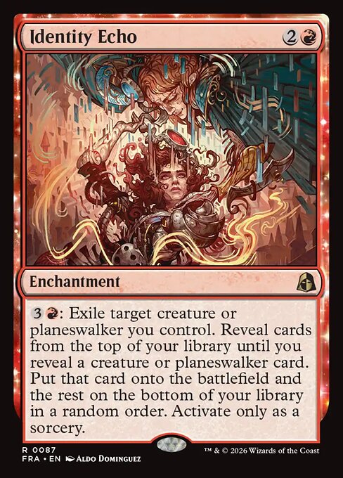 Identity Echo - Reality Fracture MTG spoiler