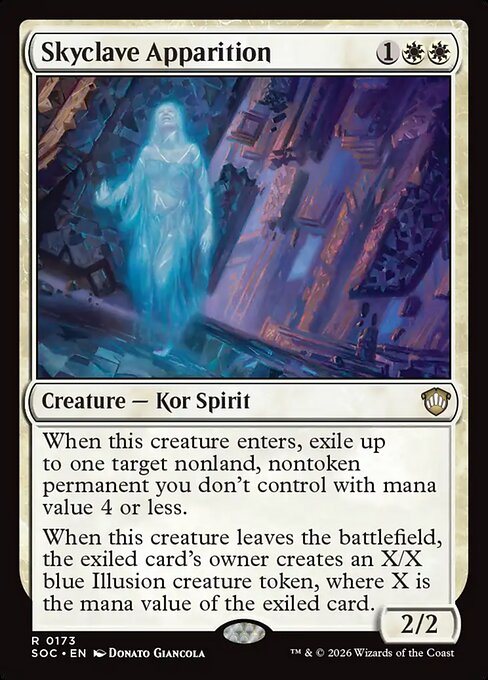 Skyclave Apparition - Secrets of Strixhaven Commander MTG spoiler