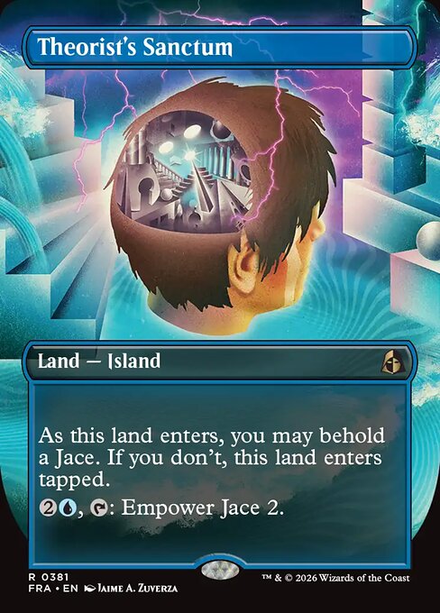 Theorist's Sanctum - Reality Fracture MTG spoiler