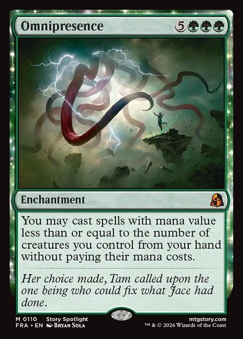 Omnipresence - Reality Fracture MTG spoiler