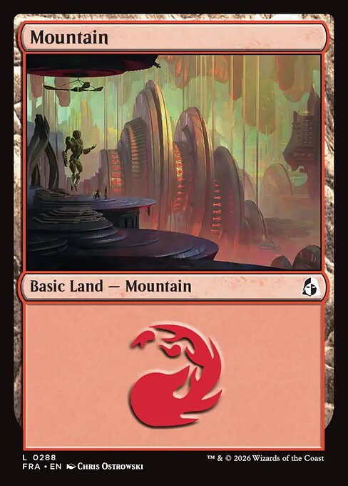 Mountain - Reality Fracture MTG spoiler