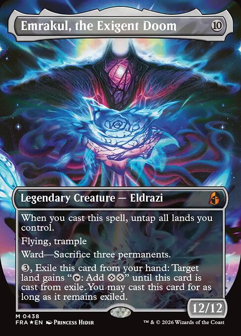 Emrakul, the Exigent Doom - Reality Fracture MTG spoiler