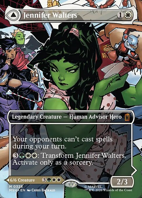 Jennifer Walters // The Sensational She-Hulk - Marvel Super Heroes MTG spoiler