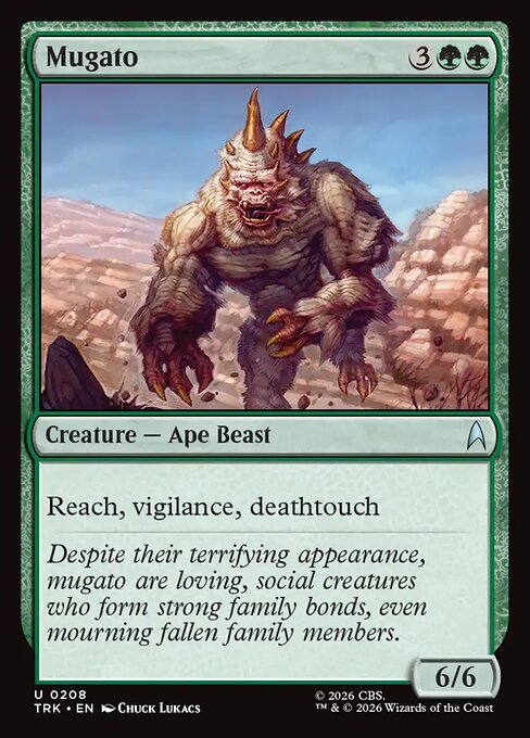 Mugato - Star Trek MTG spoiler