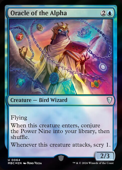 Oracle of the Alpha - Mystery Booster: Commander Edition MTG spoiler