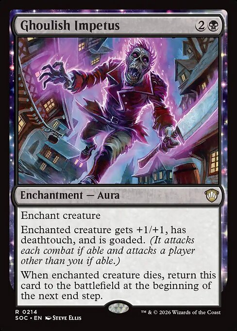 Ghoulish Impetus - Secrets of Strixhaven Commander MTG spoiler