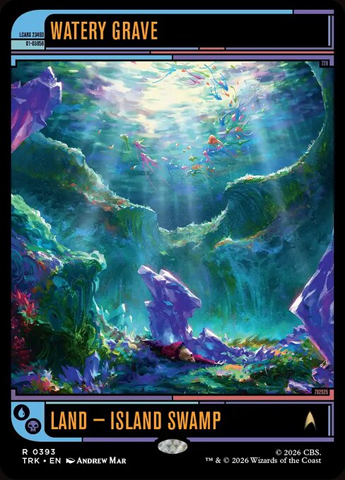 Watery Grave - Star Trek MTG spoiler