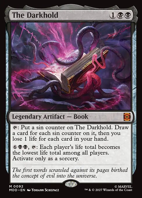 The Darkhold - Marvel: Darkhold Destiny MTG spoiler