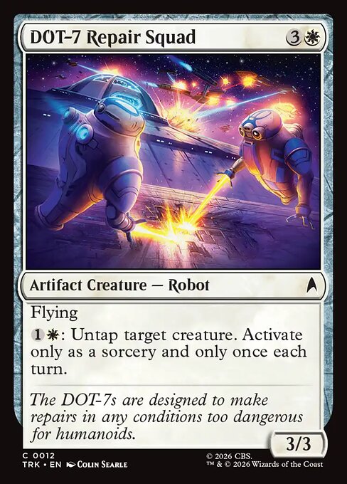DOT-7 Repair Squad - Star Trek MTG spoiler