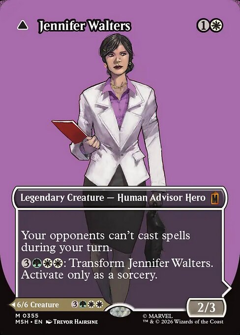 Jennifer Walters // The Sensational She-Hulk - Marvel Super Heroes MTG spoiler