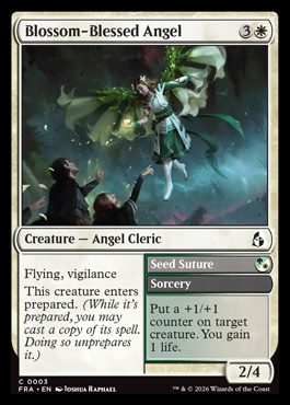 blossomblessesdangel - Reality Fracture MTG spoiler